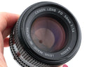 Canon 50mm f1.4 FDn