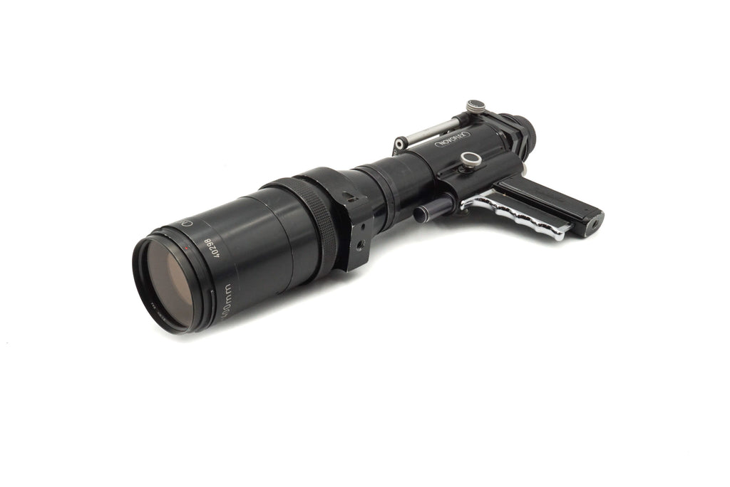 Novoflex 400mm f5.6 T-Noflexar + Follow Focus Pistol Grip (PIGRIFF) + Bellows Unit