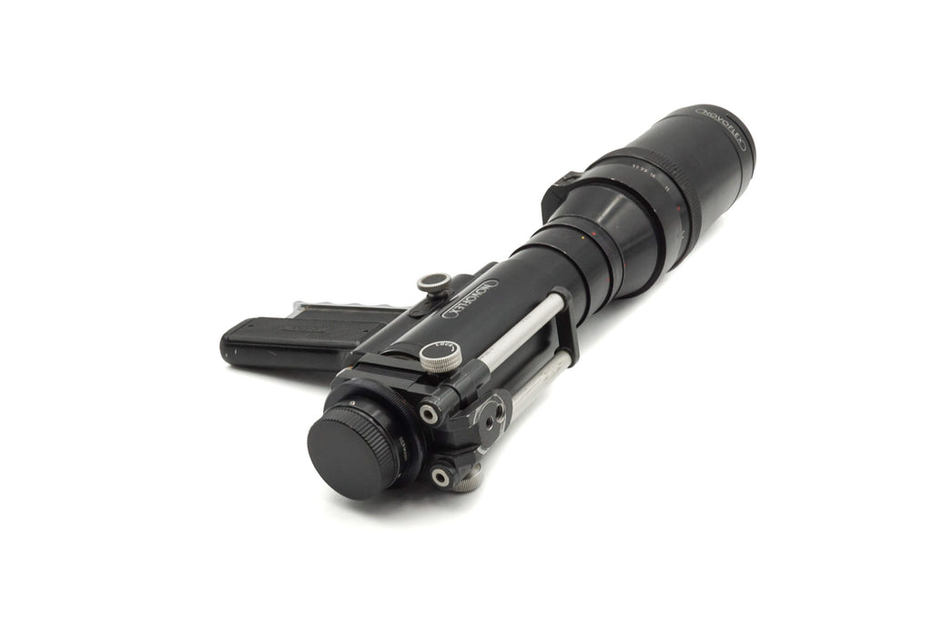 Novoflex 400mm f5.6 T-Noflexar + Follow Focus Pistol Grip (PIGRIFF) + Bellows Unit