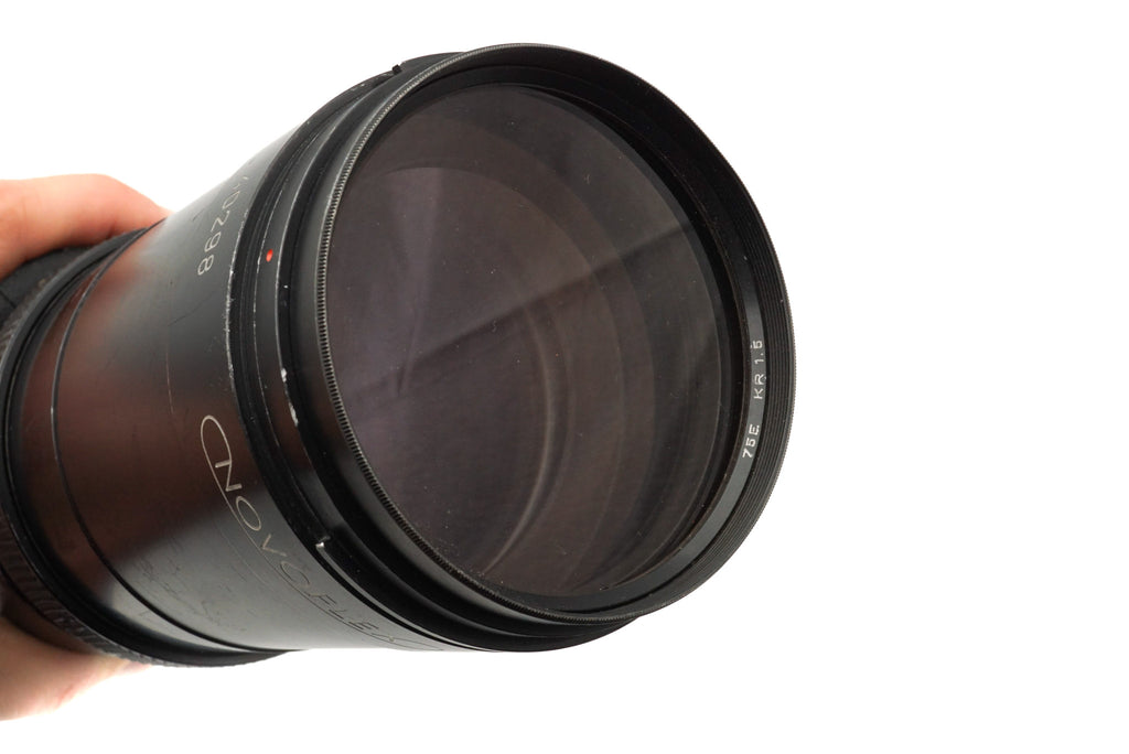 Novoflex 400mm f5.6 T-Noflexar + Follow Focus Pistol Grip (PIGRIFF) + Bellows Unit