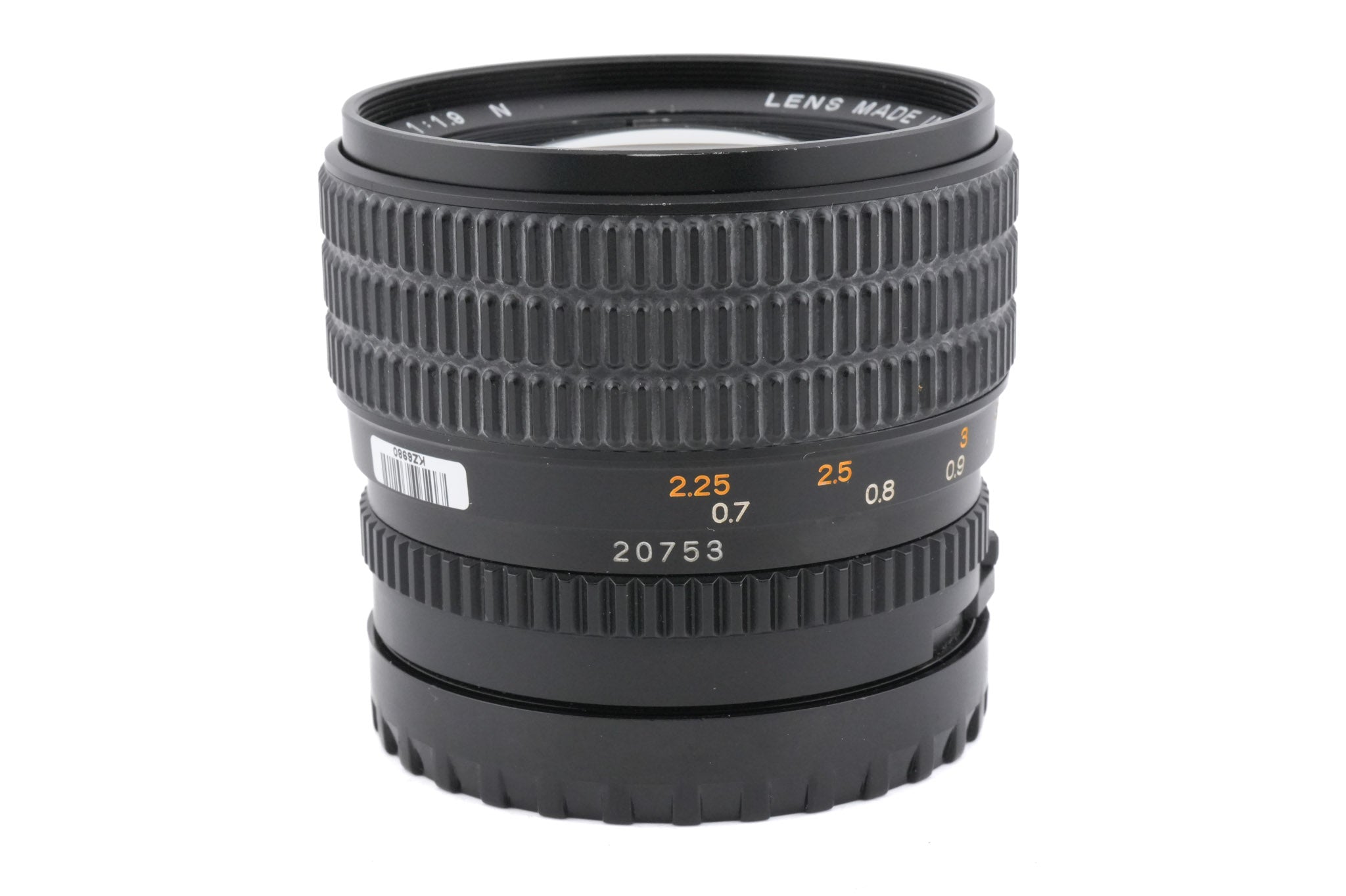 Mamiya 80mm f1.9 Sekor C N