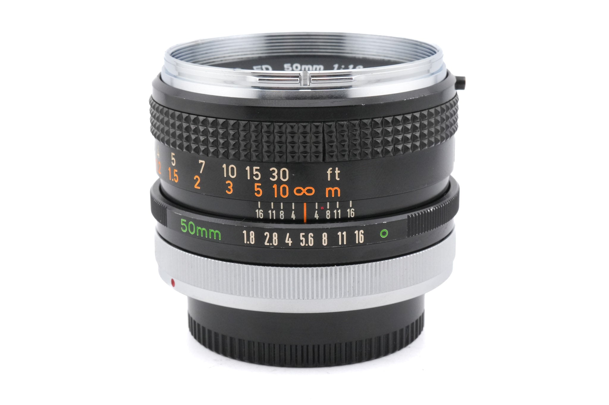 Canon 50mm f1.8 (Chrome Nose)