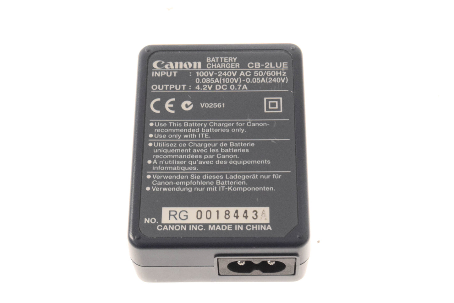 Canon CB-2LUE Battery Charger