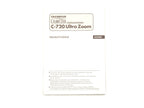 Olympus Camedia C-720 Ultra Zoom Instructions