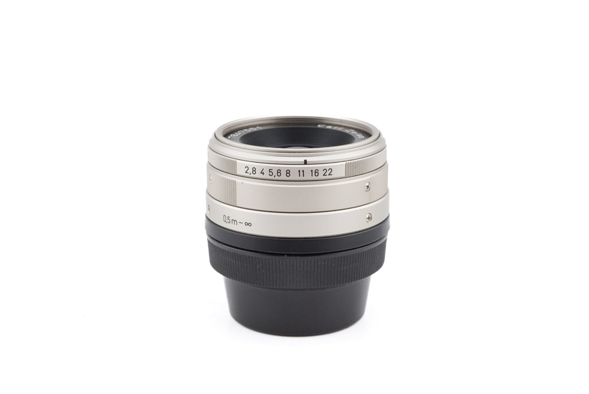 Carl Zeiss 28mm f2.8 Biogon T* + Metal Hood GG-1 – Kamerastore