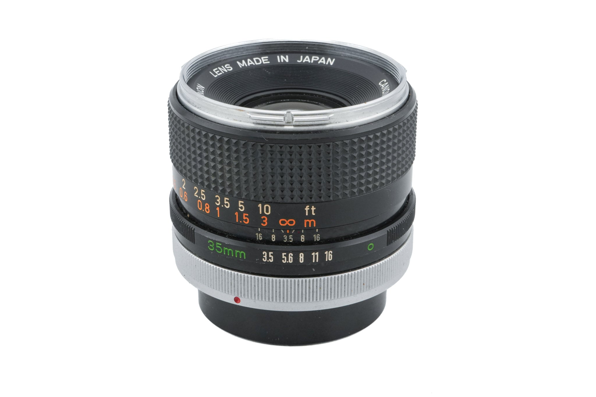 Canon 35mm f3.5 (Chrome Nose)