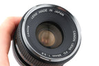Canon 35mm f3.5 (Chrome Nose)