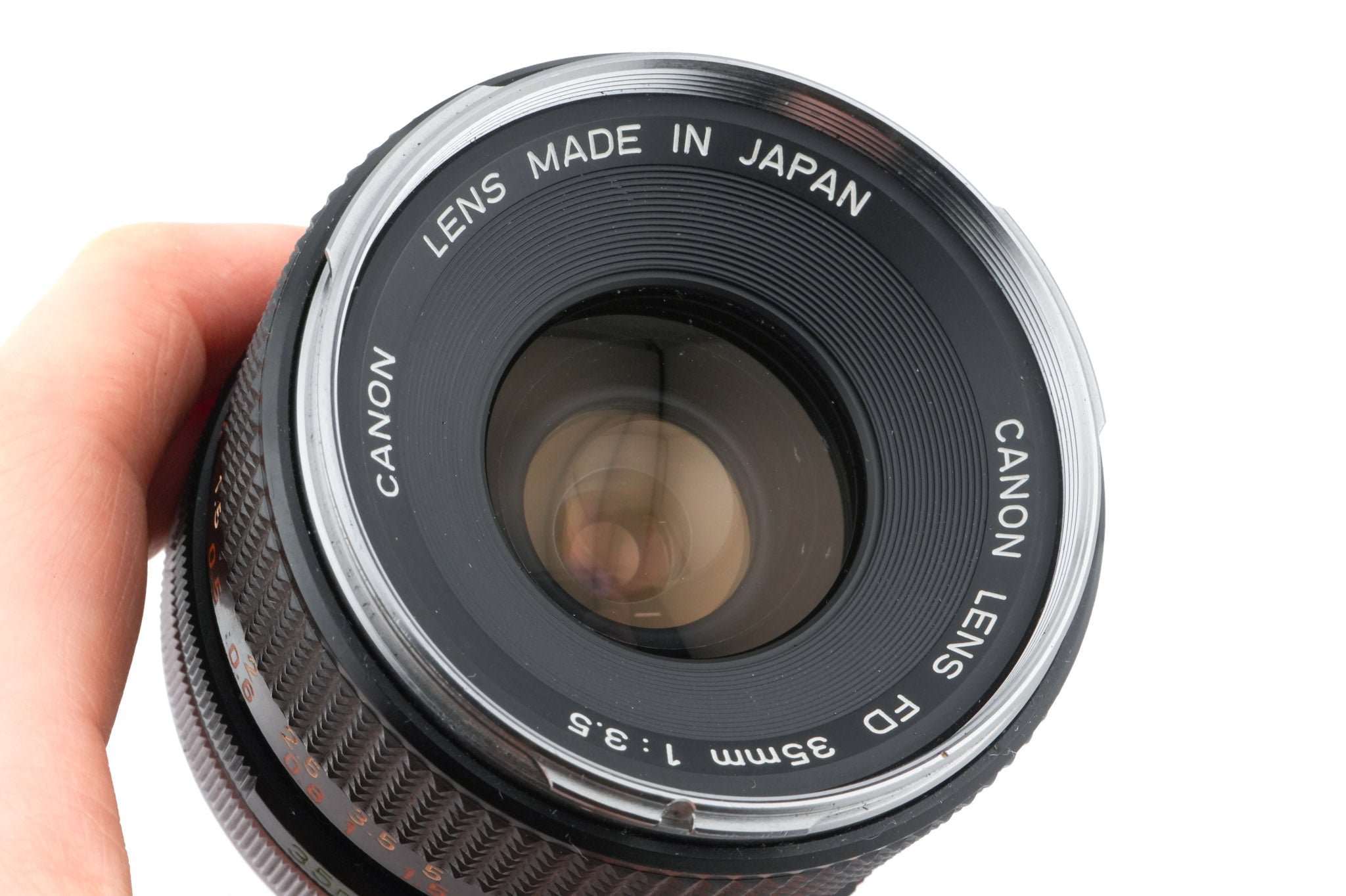 Canon 35mm f3.5 (Chrome Nose)