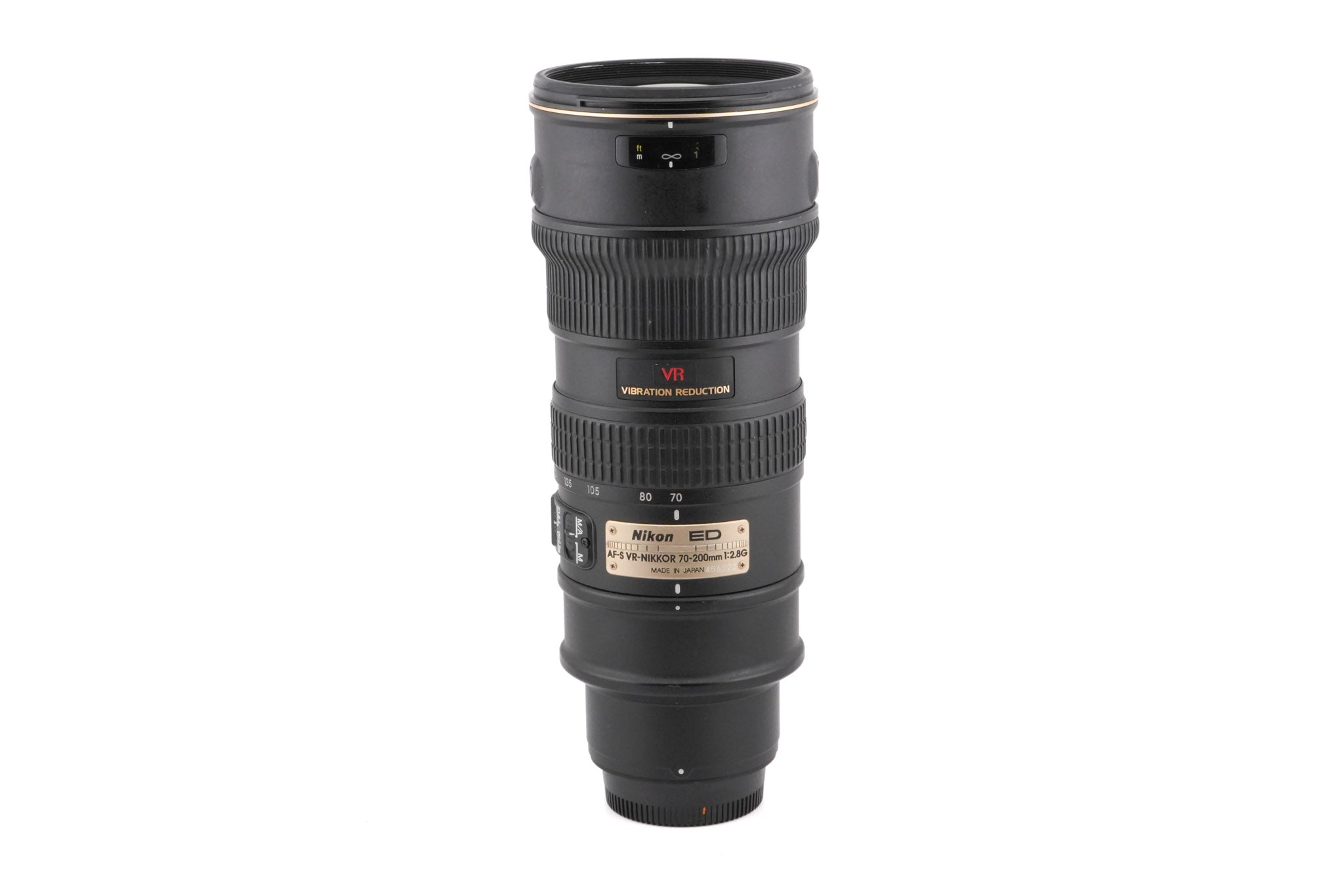 Nikon 70-200mm f4 AF-S Nikkor G ED VR N - Lens – Kamerastore