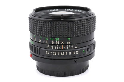 Canon 50mm f1.4 FDn
