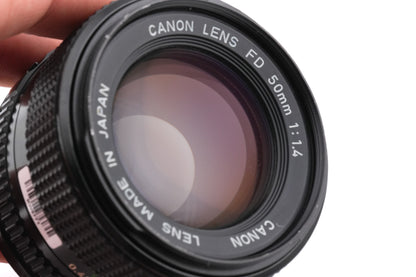 Canon 50mm f1.4 FDn