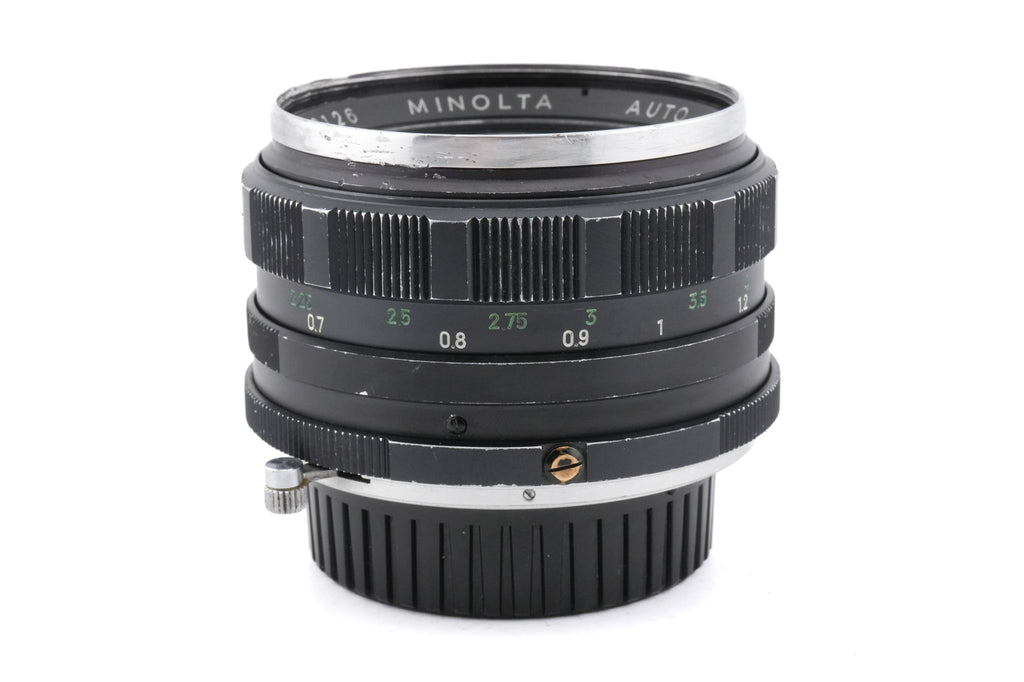 Minolta 58mm f1.4 Auto Rokkor-PF