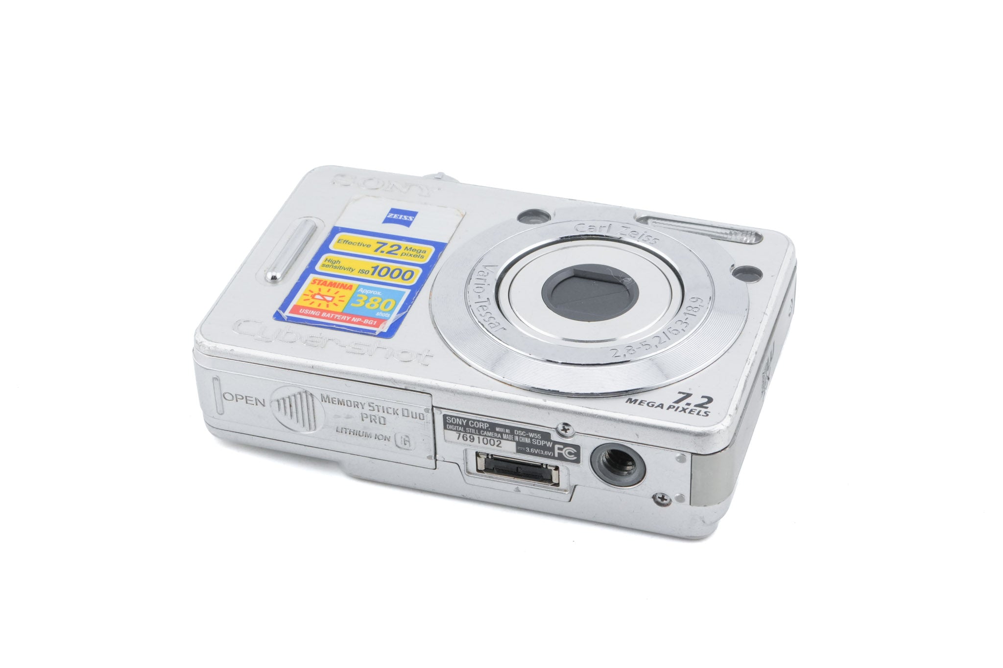 Sony Cyber-Shot DSC-W55