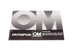 Olympus OM Telescopic Auto Tube 65-116 Instructions