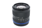 Carl Zeiss 50mm f2 Planar T* Loxia