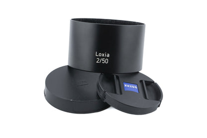 Carl Zeiss 50mm f2 Planar T* Loxia