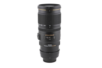 Sigma 70-200mm f2.8 EX APO DG OS HSM