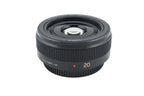 Panasonic 20mm f1.7 Lumix G ASPH. (H-H020A)