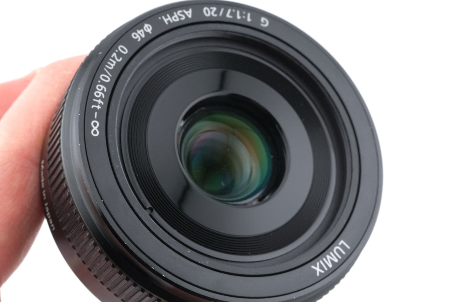 Panasonic 20mm f1.7 Lumix G ASPH. (H-H020A)