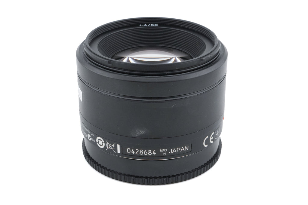 Sony 50mm f1.4 AF (SAL50F14)