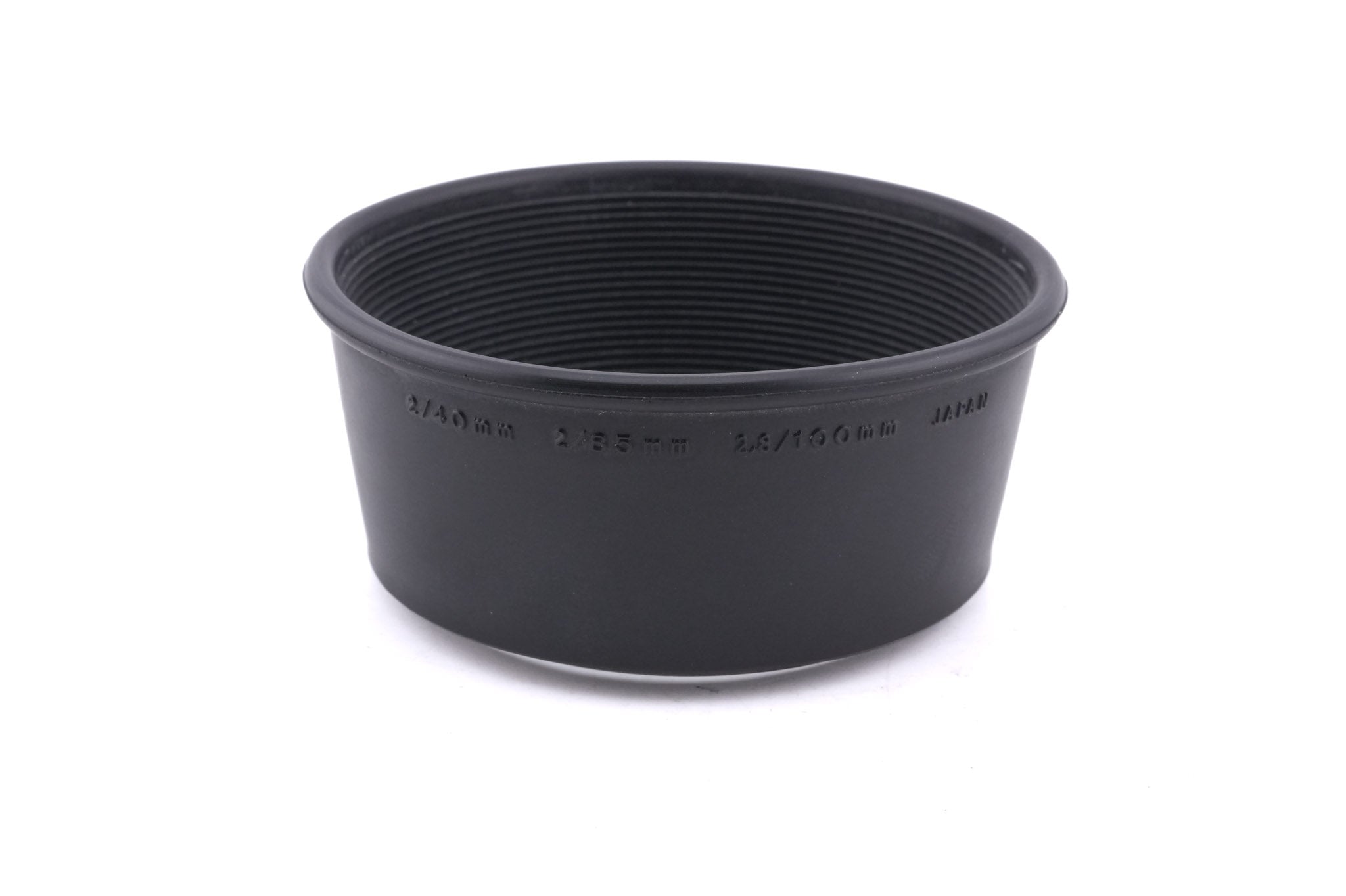 Olympus 49mm Rubber Lens Hood (40mm f2, 85mm f2, & 100mm f2.8) - Accessory
