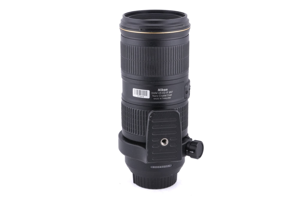 Nikon 70-200mm f4 AF-S Nikkor G ED N VR