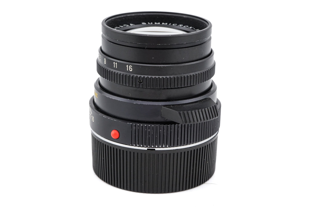 Leica 50mm f2 Summicron-M (Type IV) (Black, 11819)