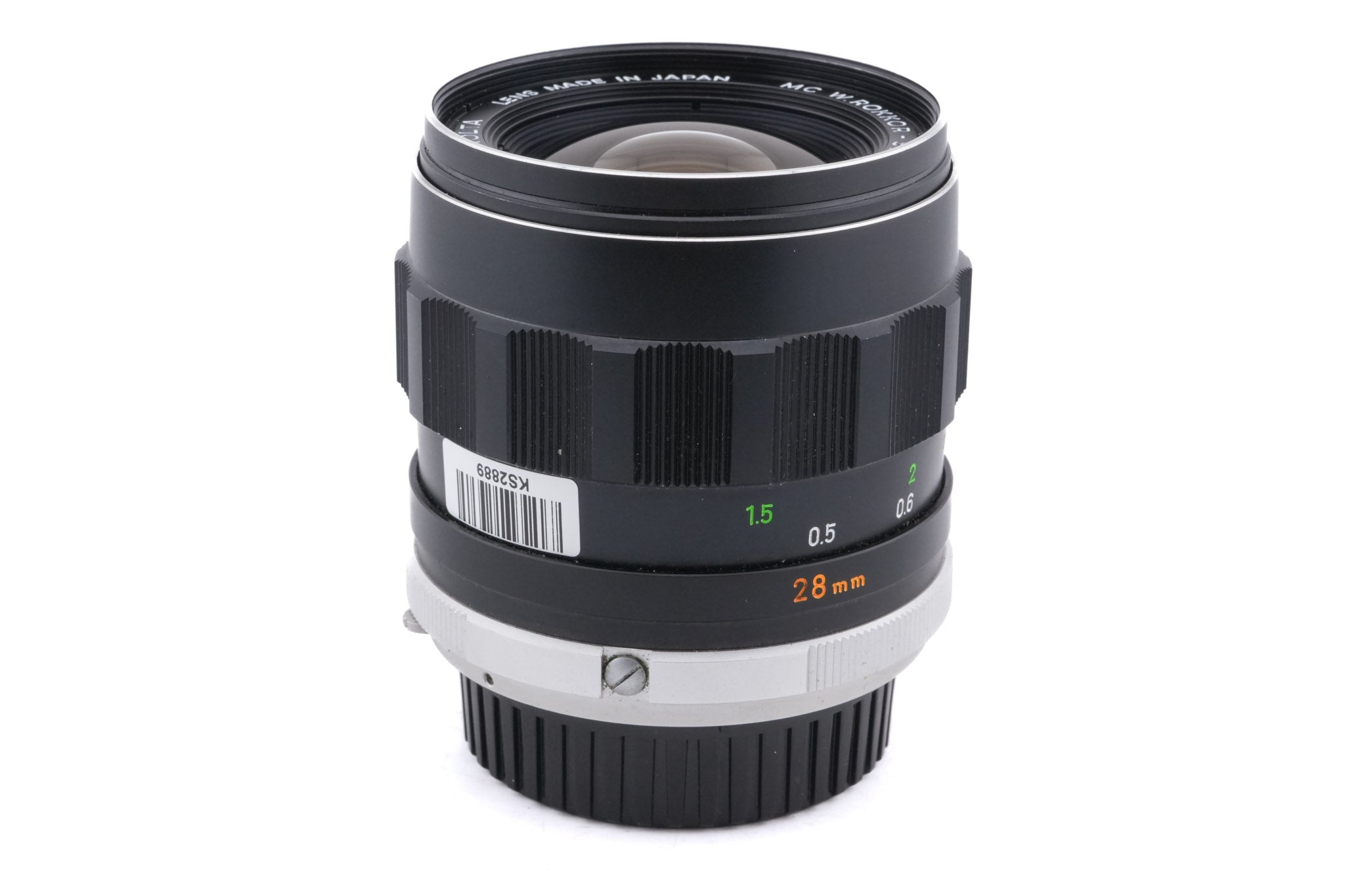 Minolta 28mm f2.5 MC W.Rokkor-SI