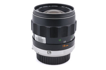 Minolta 28mm f2.5 MC W.Rokkor-SI