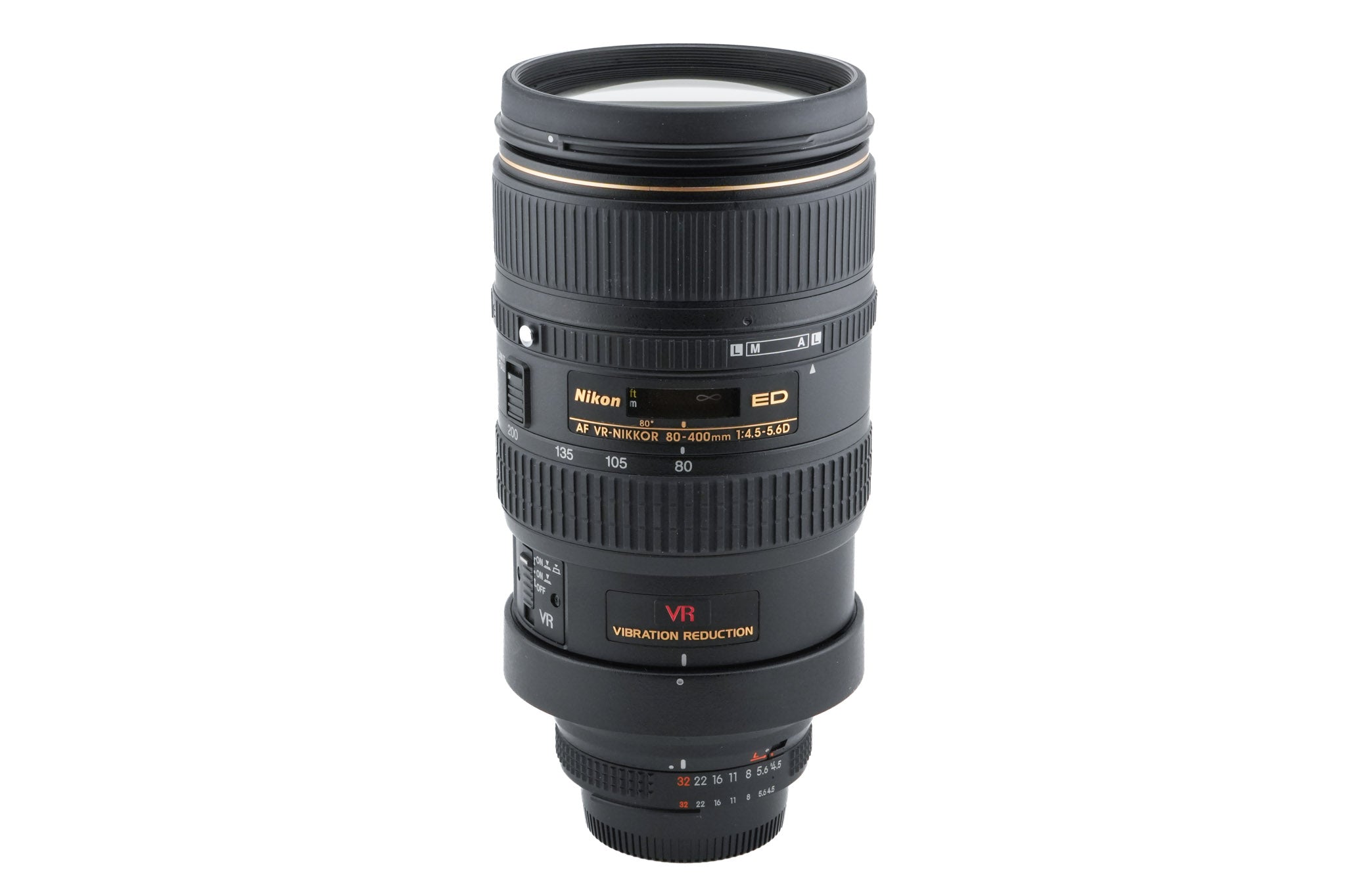 Nikon 80-400mm f4.5-5.6 AF VR-Nikkor D ED