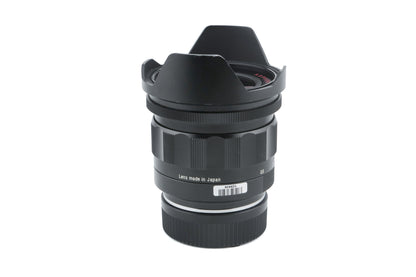 Voigtländer 21mm f1.8 Ultron Aspherical