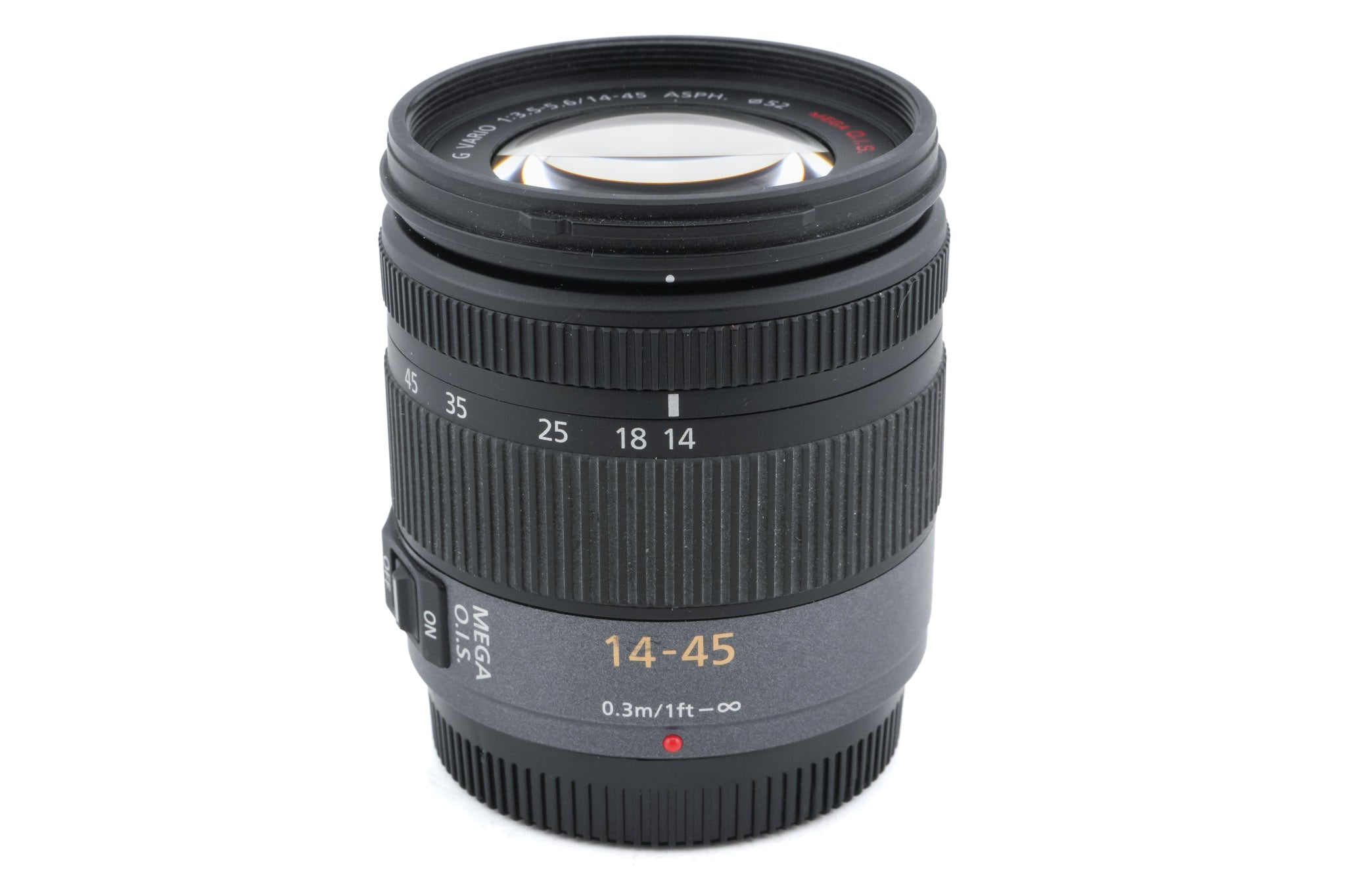 Panasonic 14-45mm f3.5-5.6 Lumix G Vario ASPH. Mega O.I.S. (H-FS014045)