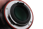 Pentax 100mm f2.8 SMC Pentax-D FA Macro WR