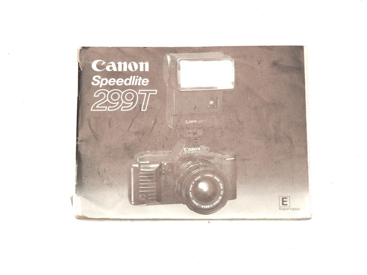 Canon Speedlite 299T Instructions
