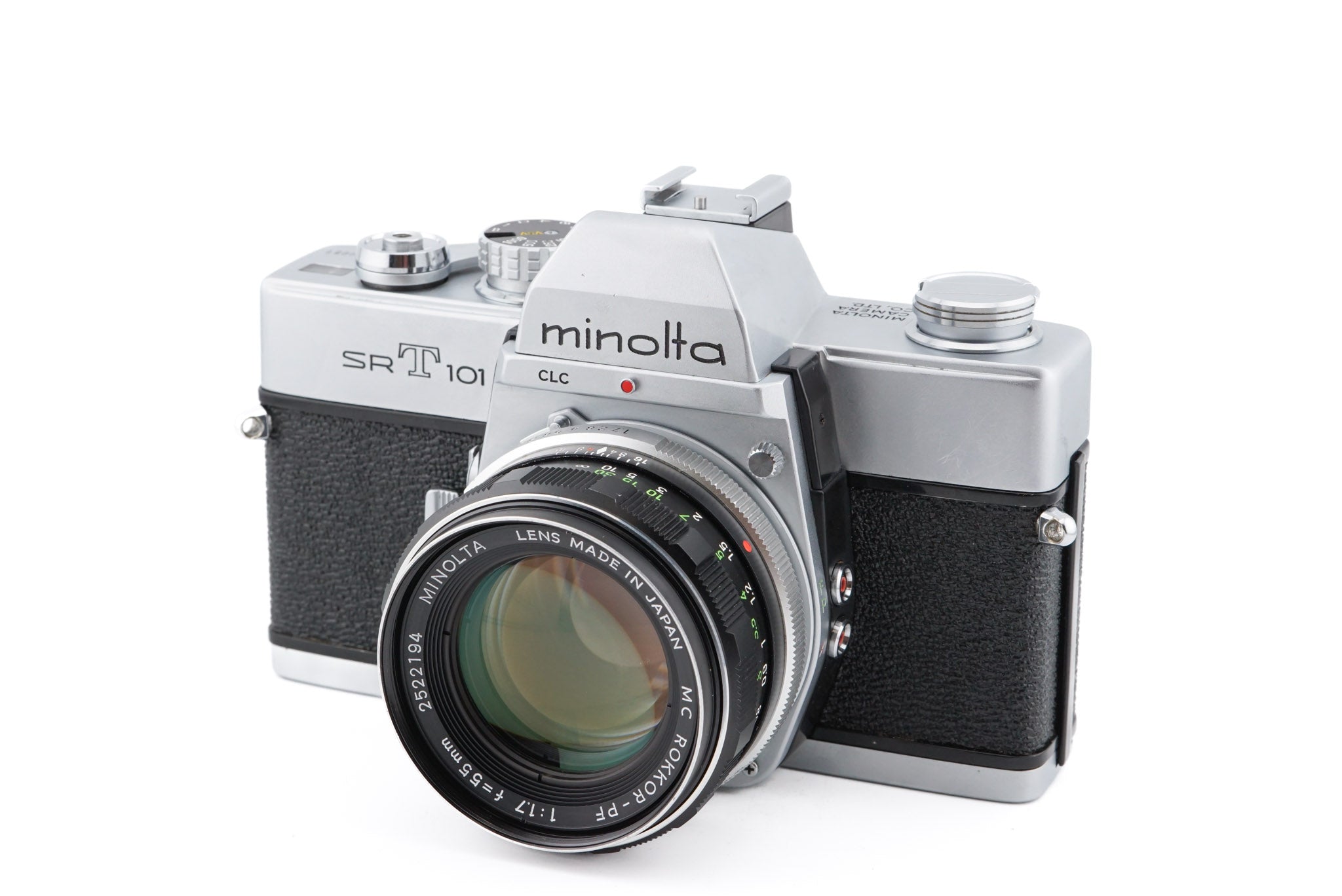 ミノルタ MINOLTA SRT101 ROKKOR-PF 55 135mm - フィルムカメラ