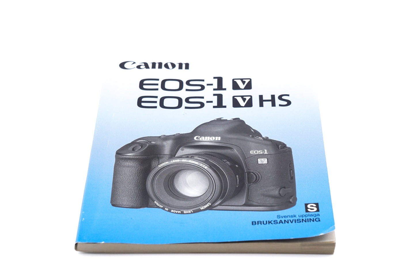 Canon EOS-1V / EOS-1V HS Instructions – Kamerastore