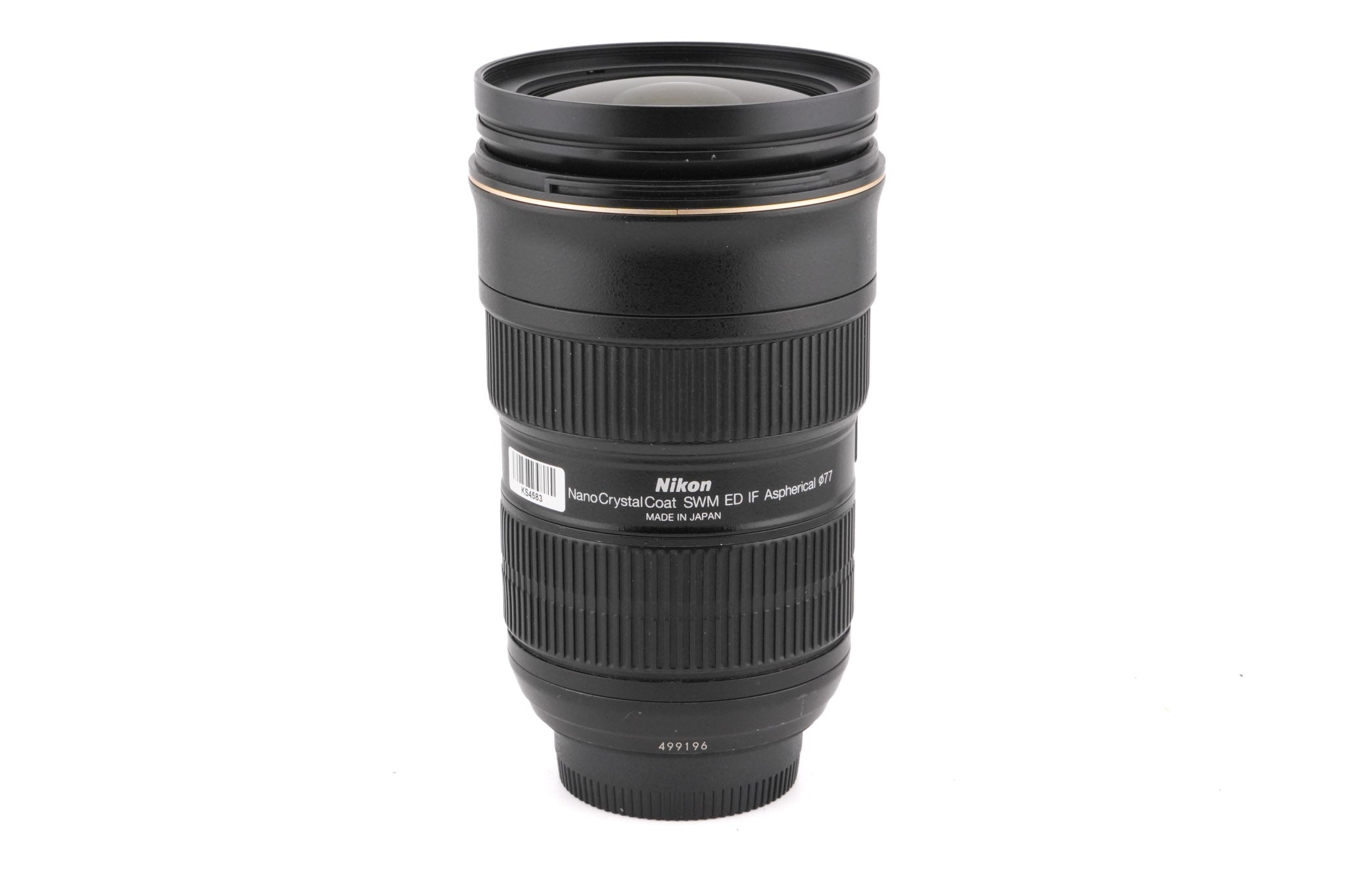 Nikon 24-70mm f2.8 AF-S Nikkor G ED N - Lens – Kamerastore
