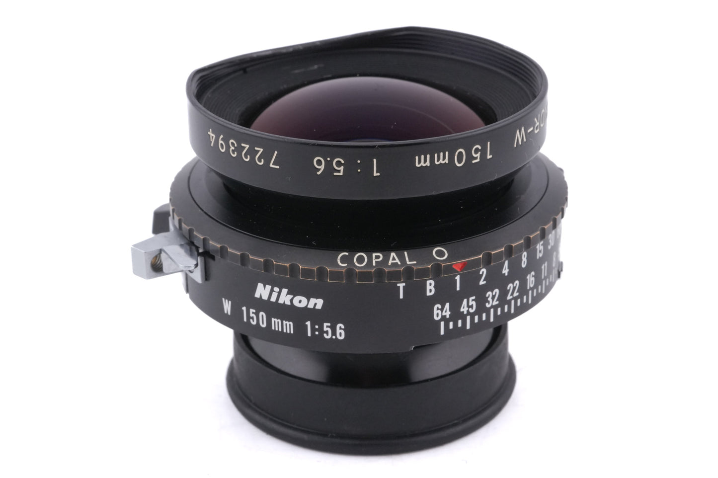 Nikon 150mm f5.6 Nikkor-W (Shutter)
