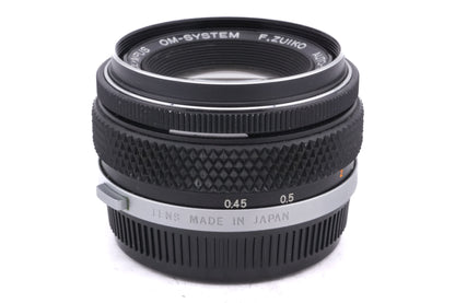 Olympus 50mm f1.8 F.Zuiko Auto-S