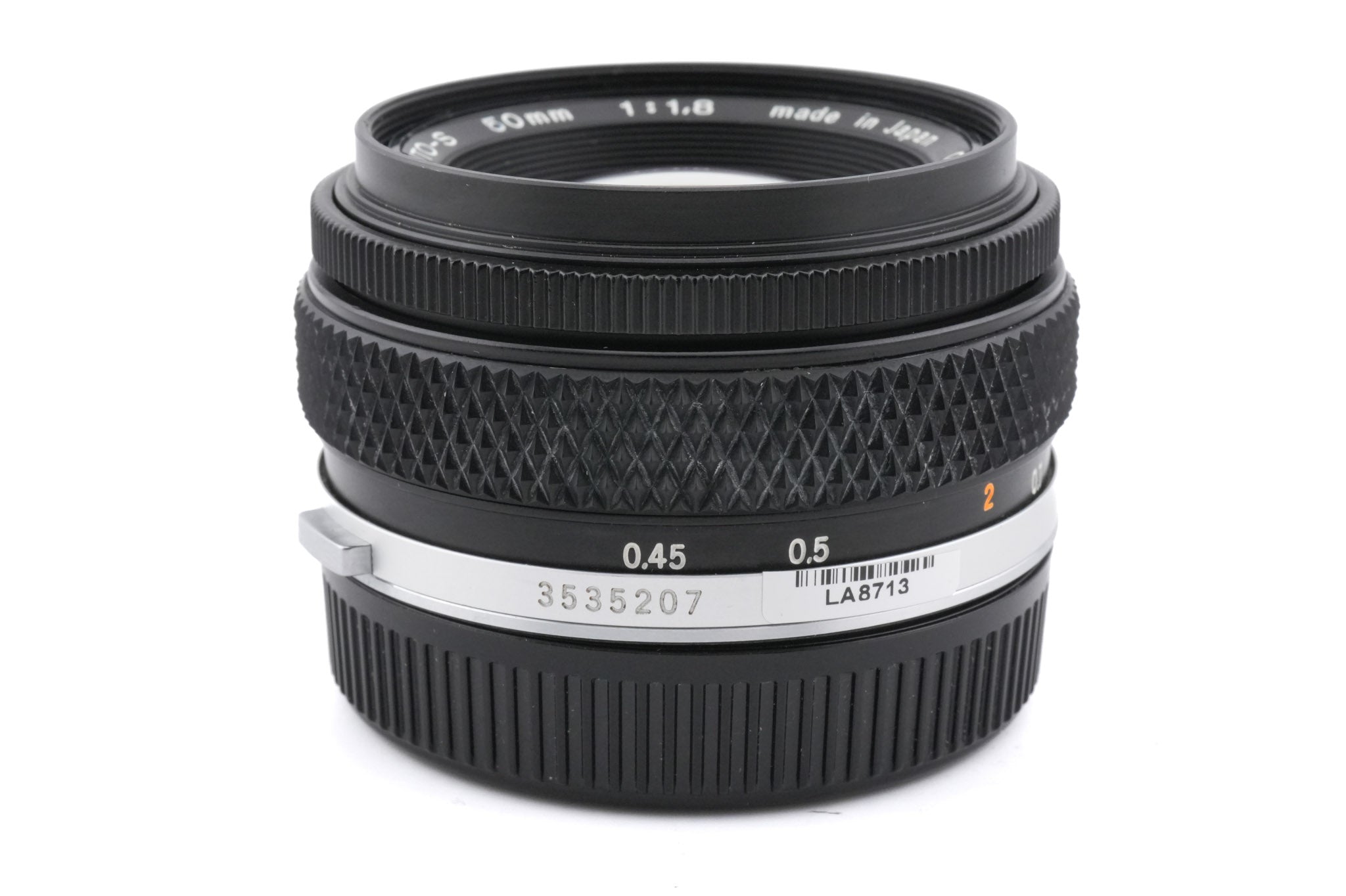 Olympus 50mm f1.8 Zuiko Auto-S