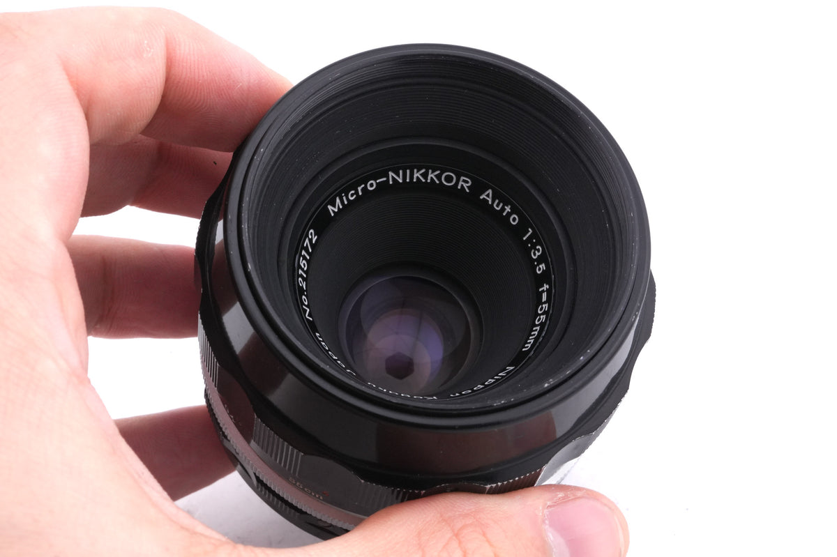 Nikon 55mm f3.5 Micro-Nikkor Auto Pre-AI