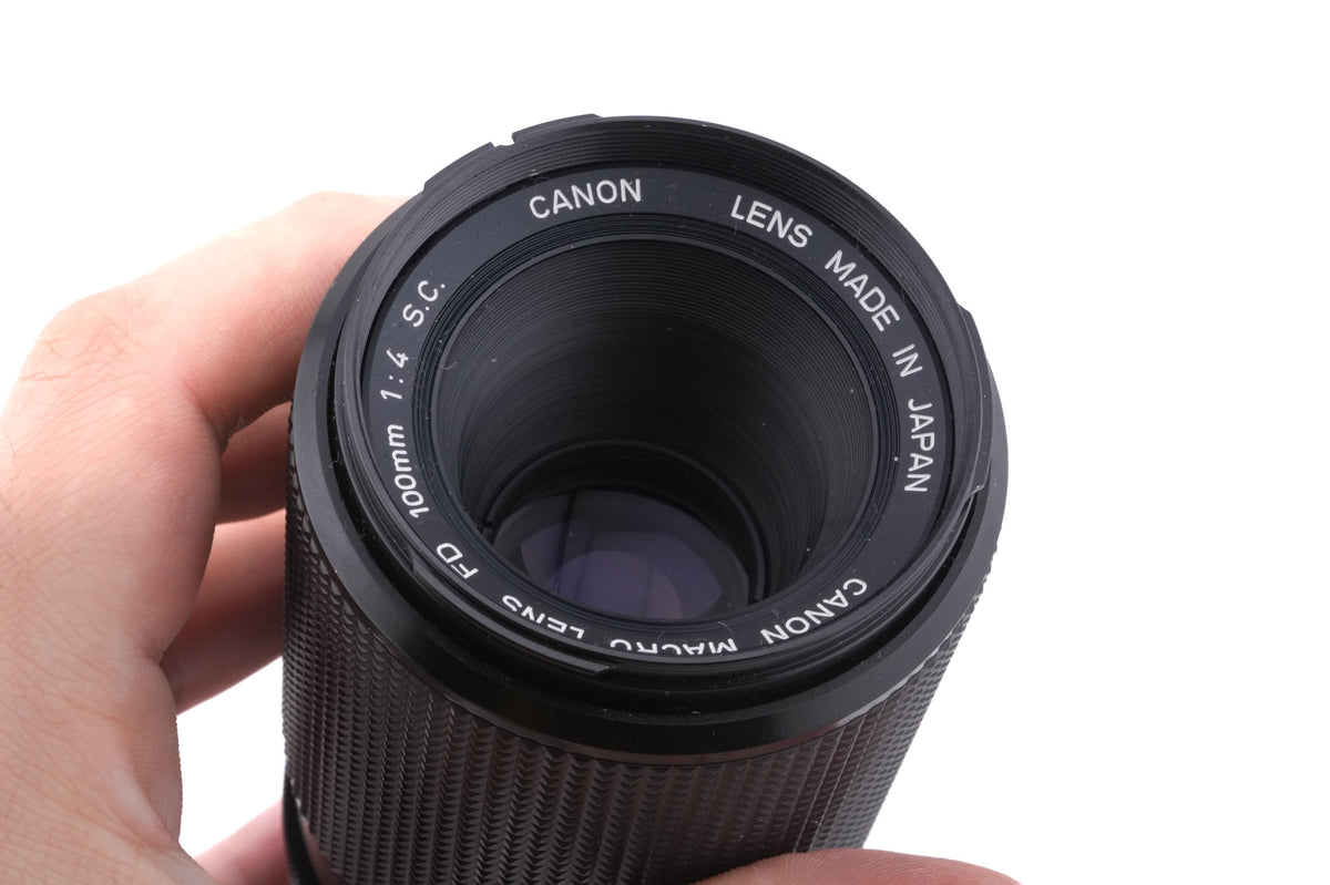 Canon 100mm f4 Macro S.C.