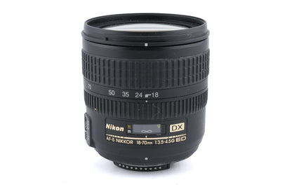 Nikon 18-70mm f3.5-4.5 AF-S Nikkor G ED