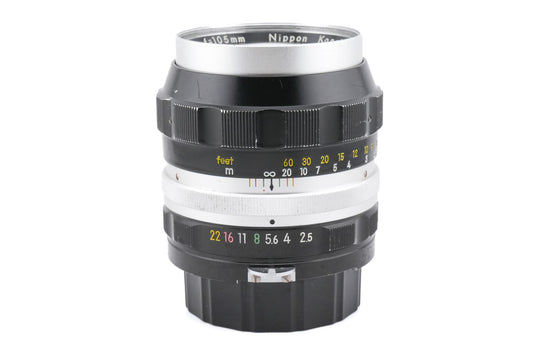Nikon 105mm f2.5 Nikkor-P Auto AI'd (Early)