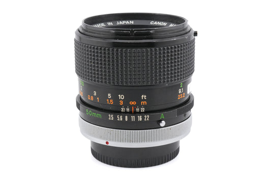 Canon 50mm f3.5 Macro S.S.C.