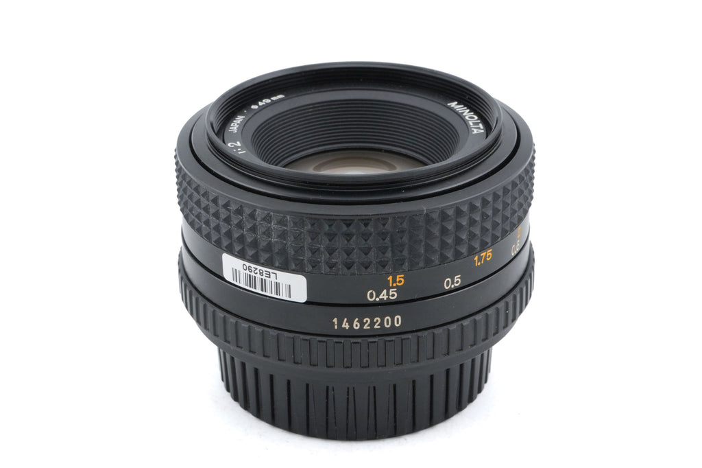 Minolta 50mm f2 MD
