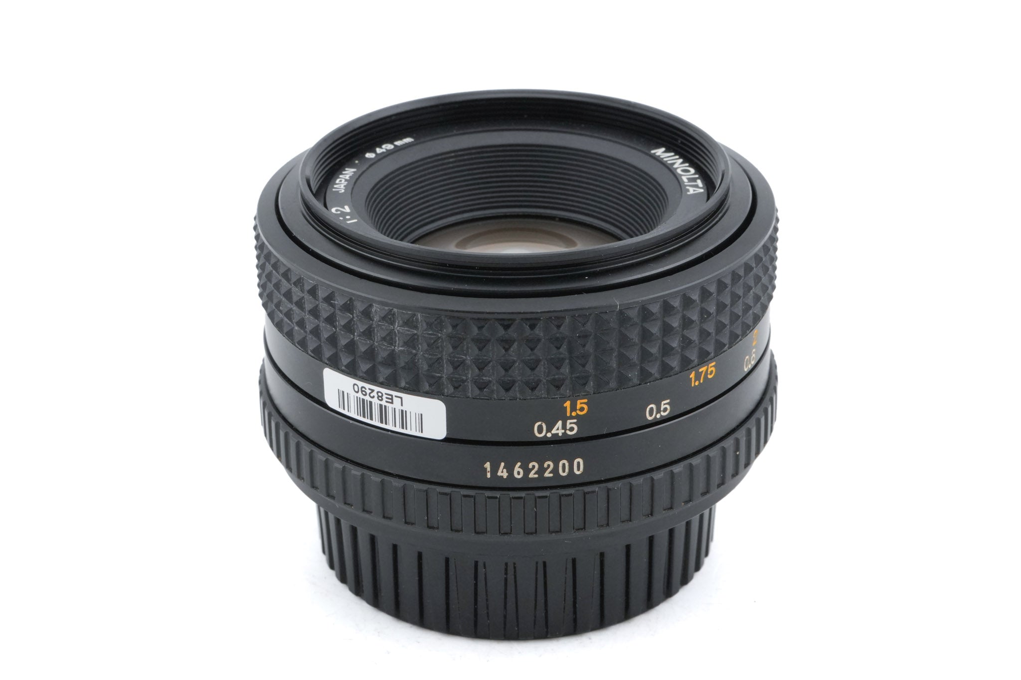 Minolta 50mm f2 MD