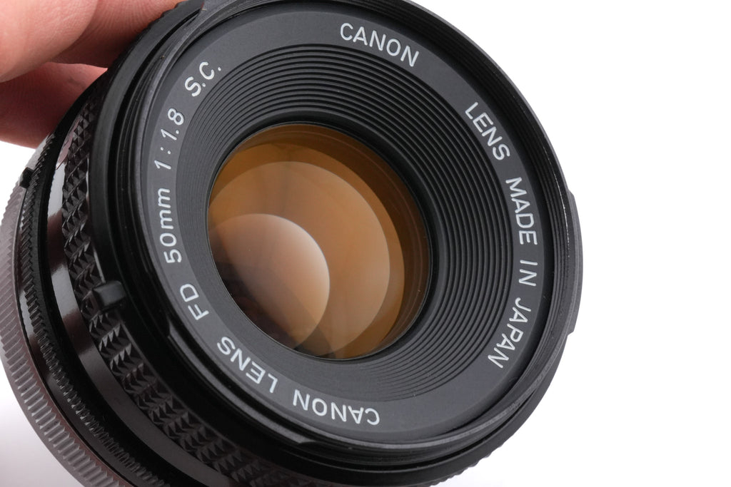 Canon 50mm f1.8 S.C.