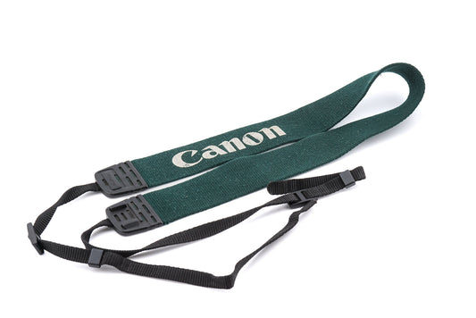 Canon EOS Green Fabric Neck Strap