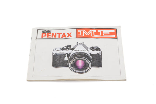 Pentax ME Instruction Manual